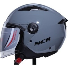 Ncr Kask Çenesiz 236E Ece Belgeli-Nardo Gri