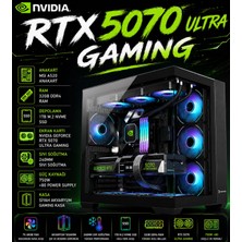 Apphirex Penta X57 Ryzen 7 5700X | 32GB Ram | 1tb M.2 SSD | RTX5070 12GB | Sıvı Soğutmalı Masaüstü Oyun Bilgisayarı