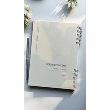 Çizgili A5 Spiralli Defter - 80 Yaprak