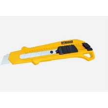 Tekno Maket Bıçağı Sarı Plastik Geniş Rtrmax