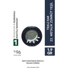 Yves Rocher Tekli Far-22.metalik Zümrüt Yeşil-2g- Vegan