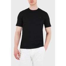 Jacob Cohen % 100 Pamuk Regular Fit Bisiklet Yaka T Shirt Erkek T Shirt 40002 001 M4530 L1 C74