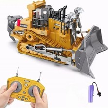 Uzaktan Kumandalı Metal Alaşım Kepçeli Buldozer