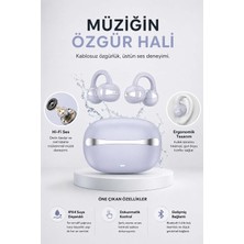 FaroxTech Premium Kanca Tasarım Kablosuz Bluetooth 5.4 Kulaklık - Ipx4 Suya Dayanıklı, Hi-Fi Ses Kalitesi, Sporcu Kulaklığı
