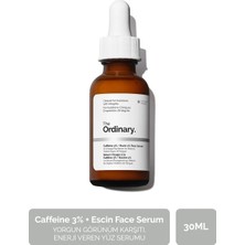 The Ordinary Caffeine 3% + Escin Face Serum - Yorgun Görünüm Karşıtı, Enerji Veren Yüz Serumu