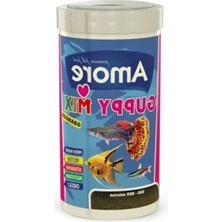 Guppy Mix Granül Balık Yemi, 250 Ml, 100 gr Ağırlığında