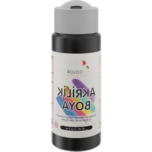 60ML Siyah Akrilik Boya