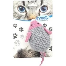 Amigurumi Tekli Fare Kedi Oyuncağı - Eğlenceli ve Yumuşak