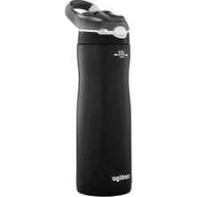 Soğuk Su Termosu, 590 ml Kapasite, Siyah