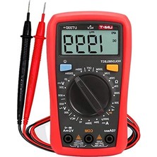 600V 10A Ölçüm Kapasitesine Sahip Dijital Multimetre ile Hassas Ölçümler