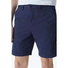 Lacoste Men's Slim Fit Bermuda Shorts Erkek Dar Kesim Bermuda Şort Lacivert