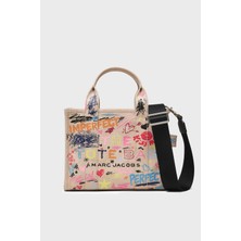 Marc Jacobs Small Tote Logolu Sabit Askılı Çanta Bayan Çanta 2S6HTT016H02 261