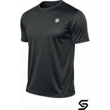 Sapeur Erkek Spor Tişört- Slim Fit Antrenman Üstü