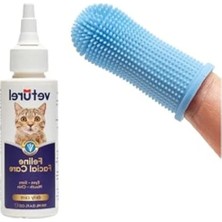 Kedi Akne Bakım Set Çene Aknesi Çene Yarası Siyah Nokta Silikon Yumuşak 360 Bpa'sız Parmak Fırça