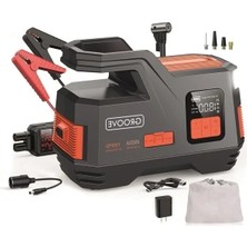 4500A Taşınabilir Jump Starter ve Lastik Şişirme Kompresörü