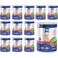 Yavru Kedi Tavuklu Pate Yaş Mama 400 gr x 12 Adet