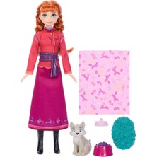 Disney Frozen Disney Karlar Ülkesi Anna ve Kurt Yavrusu Figür Seti JFG17