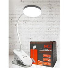 Taşınabilir 3 Işık Modlu USB Şarjlı LED Masa Lambası