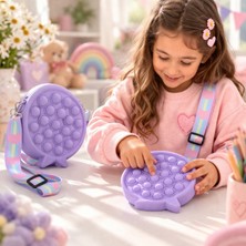 Joinkidz Yıldız Figürlü Istiridye Model Arkası Popitli Mini Kız Çocuk Çanta