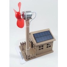 Güneş Enerjisi ile Çalışan Deney Seti, Panelli Ev