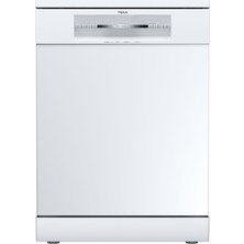 Teka - Dfs 76810 Wh Premium Care - Solo Dijital Ekranlı Bulaşık Makinesi - 8 Programlı 14 Kişilik - Beyaz - 60 cm - 114260013
