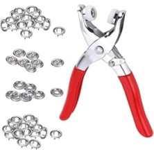 Metal Çıt Çıt Montaj Seti - 9,5 mm El Pensesi