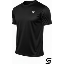 Sapeur Erkek Spor Tişört- Slim Fit Antrenman Üstü