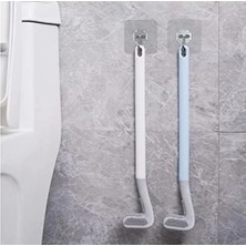 Silikon Klozet Fırçası, Tuvalet Temizleme Fırçası, Kanca ile