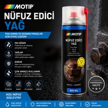 Motip Nüfuz Eden Yağ Spreyi Paslanmayı Önler Korozyonu Önler - 500 ml