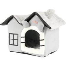 2 Katlı Kedi Evi ve Küçük Irk Köpek Kulübesi, Taşınabilir Yuva