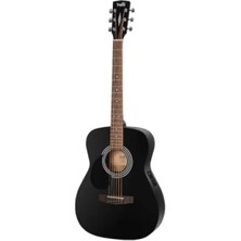 Ince Kasa Elektro Akustik Gitar, Mat Siyah Renk