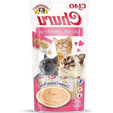 Sıvı Kedi Ödül Maması, Ton Balıklı ve Somonlu, 14 gr 4 Adet
