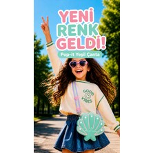 Joinkidz Yıldız Figürlü Istiridye Model Arkası Popitli Mini Kız Çocuk Çanta