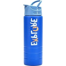 Paslanmaz Çelik Matara, 750 ml - Motivasyon Tasarımlı