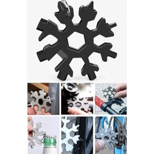 Paslanmaz Çelik Çok Fonksiyonlu Anahtarlık Tornavida Kit