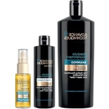 Argan Yağlı Saç Bakım Seti - Şampuan, Saç Kremi ve Serum