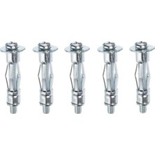Çelik Alçıpan ve Boşluk Dübel Seti, 3 x 46 Mm, 5 Adet