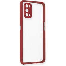 Durukar®  Realme 7 Pro Kılıf Miami Şeffaf Silikon - Fuşya
