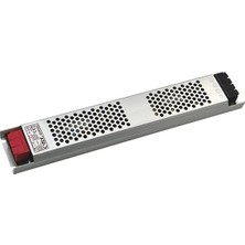 Şerit LED Trafosu, 12V Ince Güç Kaynağı, Alüminyum Gövde ile Uyumlu