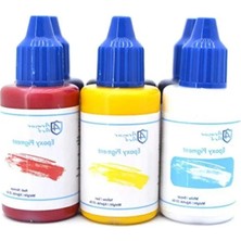 6 Renkli Epoksi Opak Pigment Seti