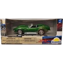 1:43 Ölçekli Metal Koleksiyon Araba - 1969 Chevrolet Corvette