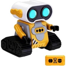 Akıllı Rc Robot, El Sensörlü Işıklı ve Sesli Fonksiyonlar ile Eğlenceli Oyun Deneyimi (Sarı)