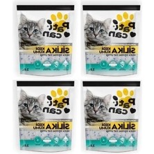 Silika Kedi Kum Seti 4 Adet - 3.8 Lt