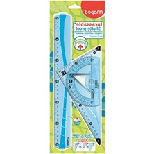 3'lü Flex Maxi Cetvel Seti - Ölçme ve Çizim Için
