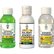 3X100 ml Yağlı Boya Seti, Terebentin, Vernik ve Boya Temizleyici