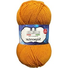 170 mt Yün-Akrilik Karışımı Örgü Ipi - Turuncu