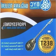 Elektro Bağlama Için 0.20 Kalınlıkta Saz Teli Takımı