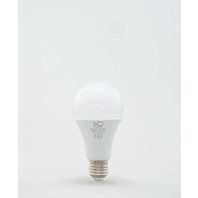 Larskas VOLTEK 15W LED Ampül, Gün Işığı Renk, E27 Duy Uyumlu, Tasarruflu