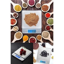Ala Store -Dijital Hassas Mutfak Terazisi Hassas Tartı 2000 Gr./0.1 Gr.