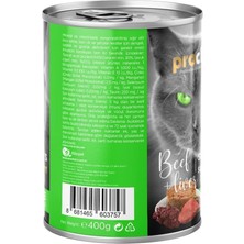 Ala Store Prochoice Yetişkin Seçici Kediler Için, Tahılsız, Sığır Etli ve Ciğerli Ezme, 400 G x 12 Adet